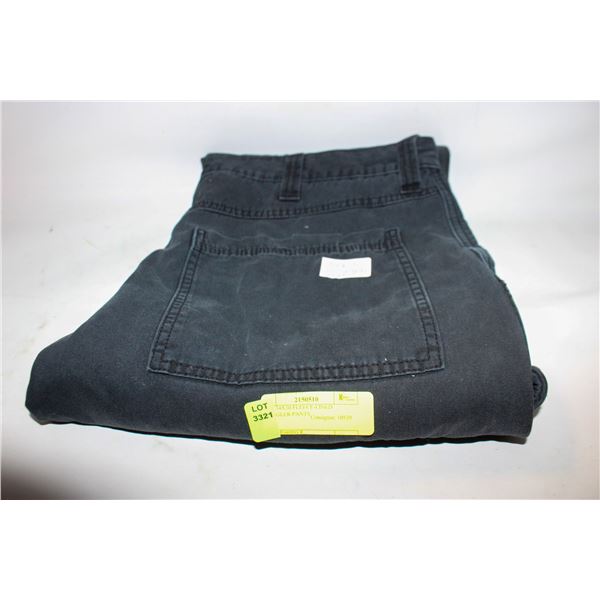 MENS 34X30 FLEECE-LINED WRANGLER PANTS