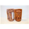 Image 1 : VINTAGE COCOJOES TIKI BOOKENDS