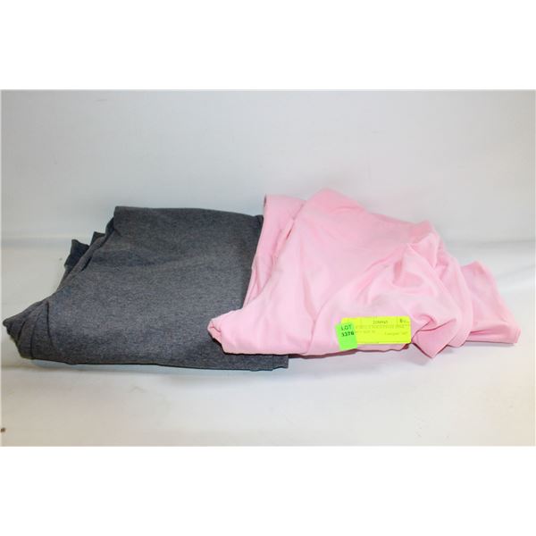 NEW BELLA YOGA PANTS 1PINK 1GREY SIZE XL