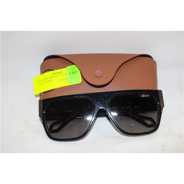 QUAY POLARIZED SUNGLASSES USED/MODEL