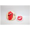 Image 1 : ROLLING STONES PIN BACK BUTTONS