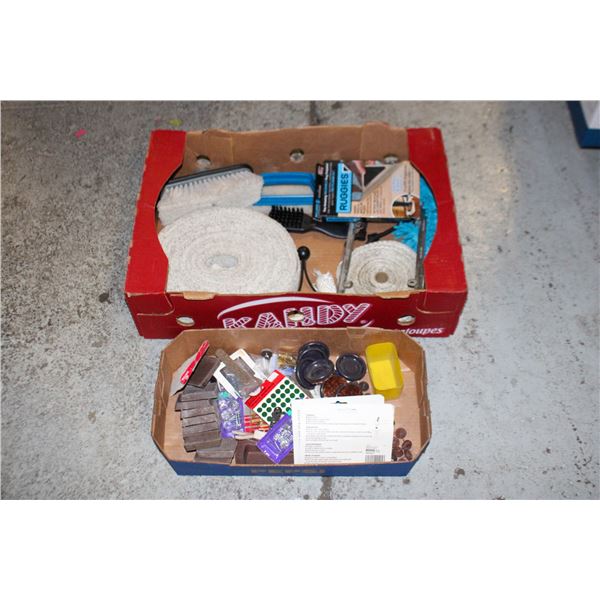 LOTS OF NEW HARDWOOD PROTECTION