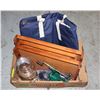 Image 1 : 4 WOOD SERVING TRAYS, LARGE