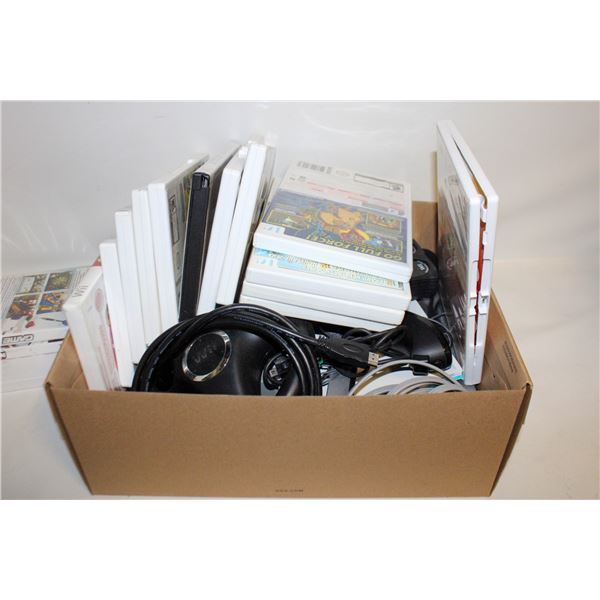 WII CONSOLE PLUS GAMES