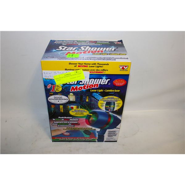 NEW STAR SHOWER MOTION LAZER LIGHT