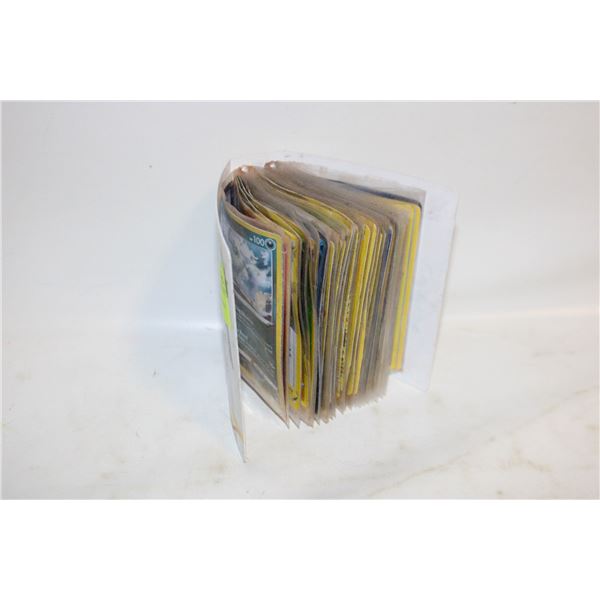 POKEMON TRADING BOOKLET WITH 30 POKEMON CARDS