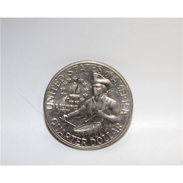 AMERICAN QUARTER COIN 1776-1976