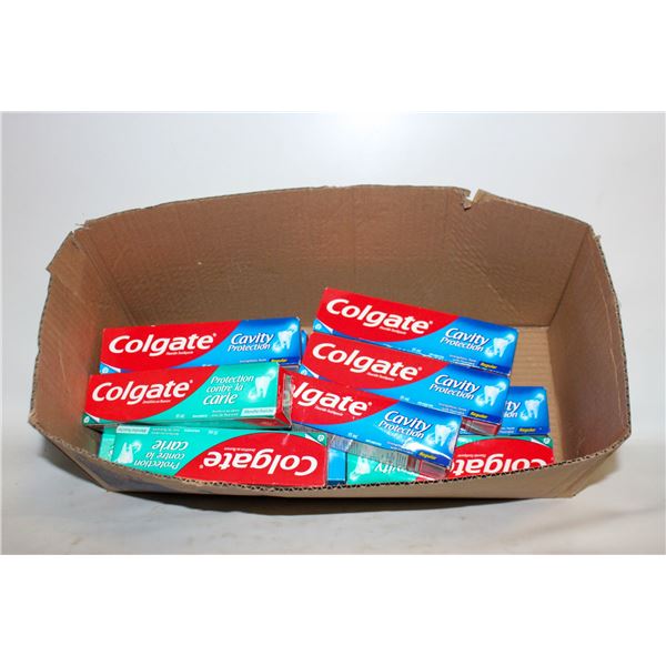 12 NEW COLGATE AND CREST TOOTHPASTE