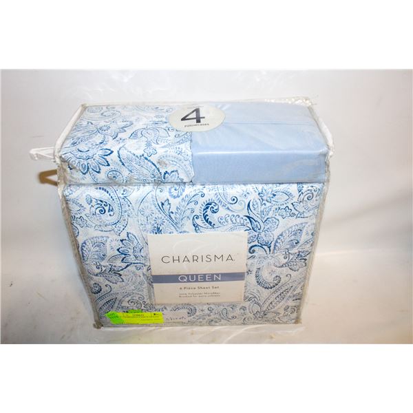 NEW CHARISMAS 6 PIECE QUEEN SET