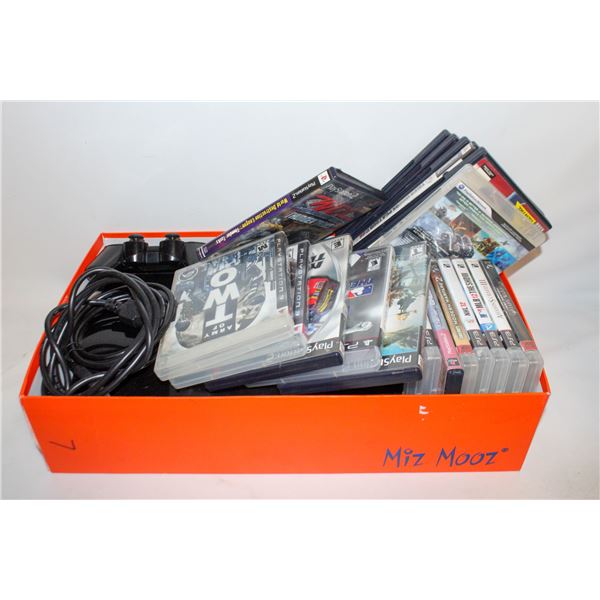 PS3 CONSOLE AND CABLES