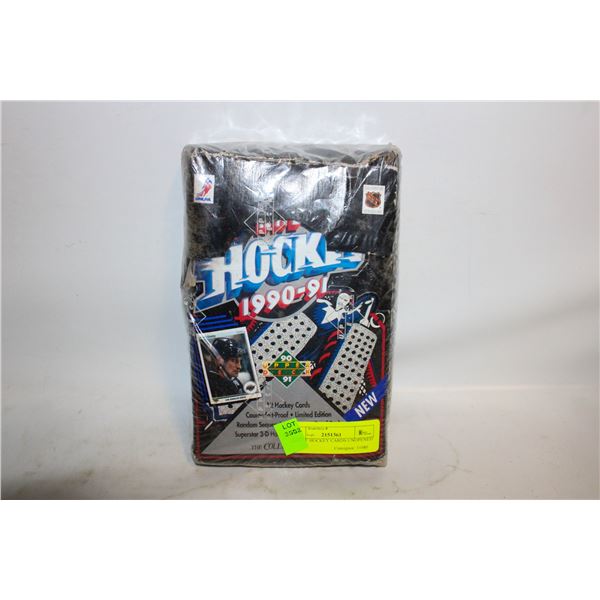 BOX OF HOCKEY CARDS UNOPENED