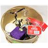 Image 1 : HAT BOX; IRISH COFFEE CUPS AND WARMER