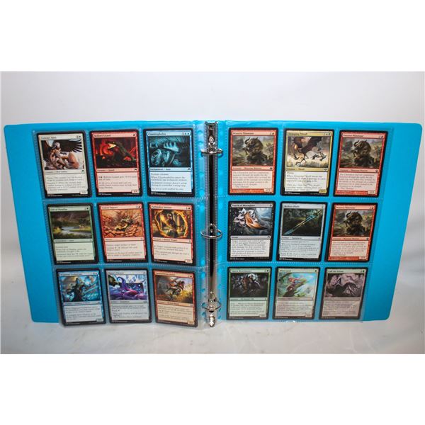 BINDER WITH 50 MAGIC CARDS