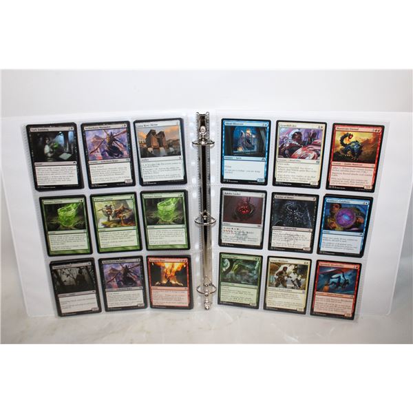 BINDER WITH 47 MAGIC CARDS