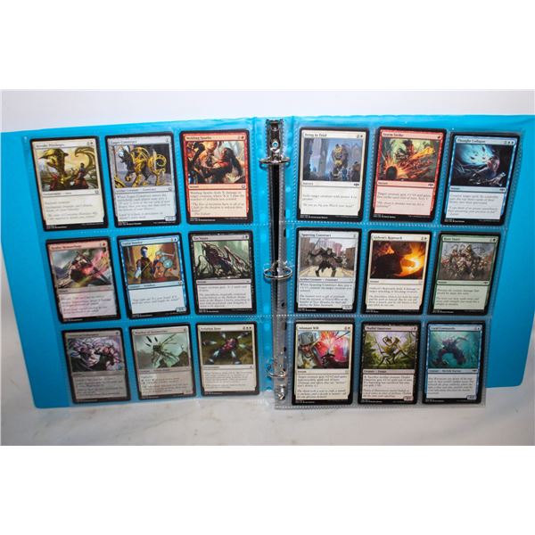BINDER WITH 50 MAGIC CARDS