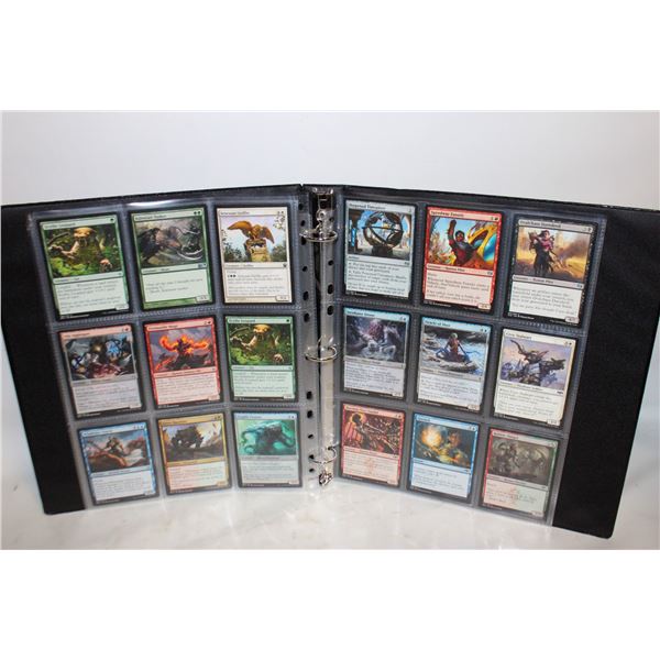 BINDER WITH 50 MAGIC CARDS
