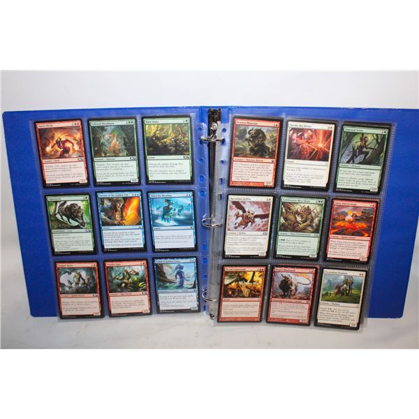 BINDER WITH 50 MAGIC CARDS
