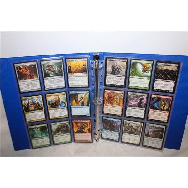 BINDER WITH 50 MAGIC CARDS