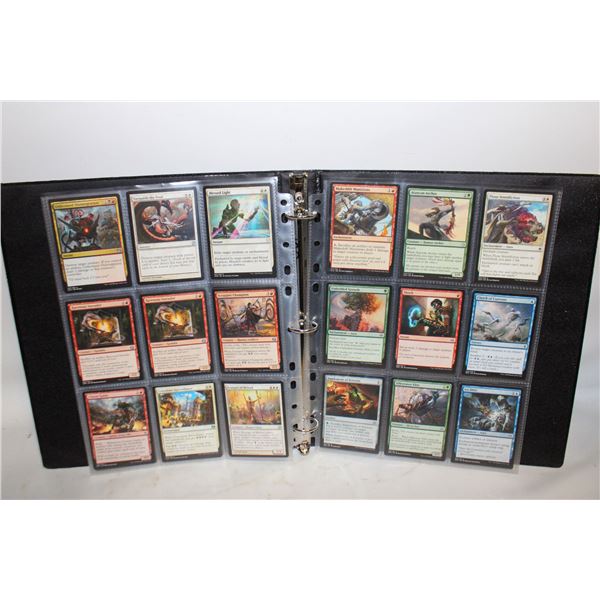 BINDER WITH 50 MAGIC CARDS