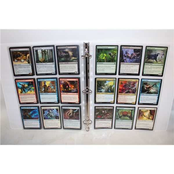BINDER WITH 50 MAGIC CARDS