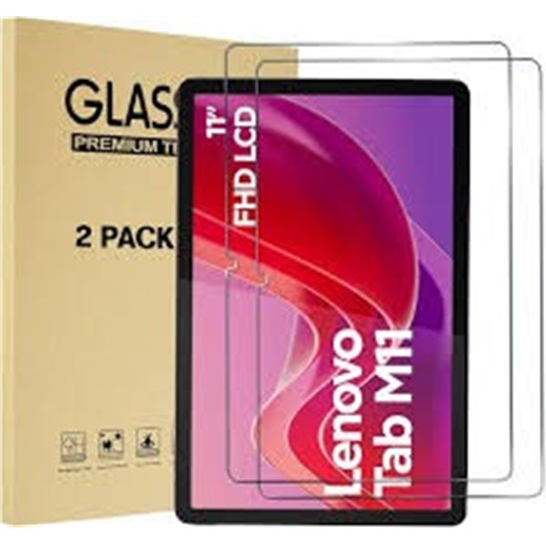 NEW GLASS SCREEN PRO TEMPERED GLASS 2 PIECES 11.5"