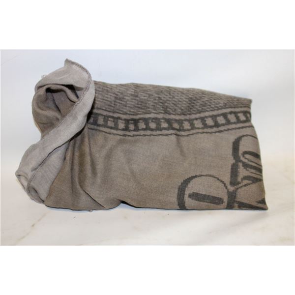 SCARF WITH 100 DOLLAR BILL PRINTED