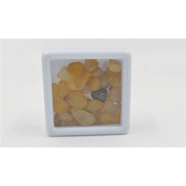 #200-NATURAL YELLOW AGATE ROUGHT 96.85CT