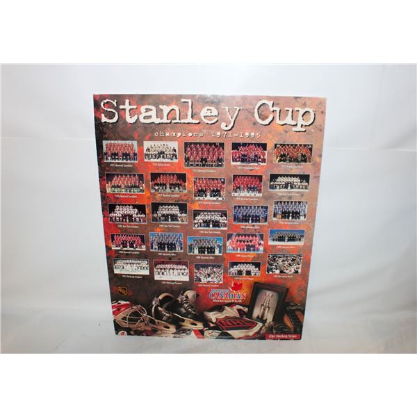 STANLEY CUP TEAMS 1971-1995