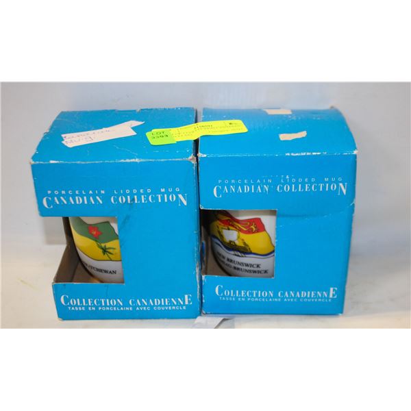 LOT OF 2 COLLECTION CANADIAN PORCELAIN