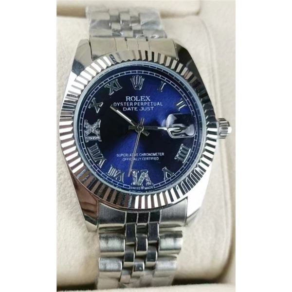 NEW REPLICA R0LEX QUARTZ "DATEJUST" WATCH
