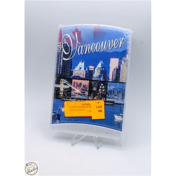 VANCOUVER PROOF SET ROYAL CANADIAN MINT