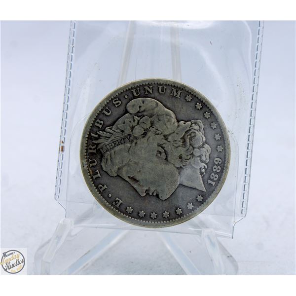 1889 MORGAN SILVER DOLLAR U.S.A 26.2 GRAMS