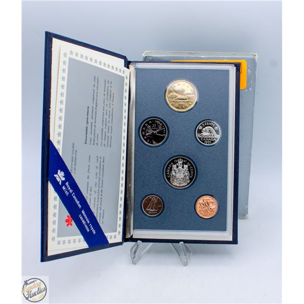 1991 SPECIMEN SET ROYAL CANADIAN MINT