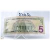 Image 2 : 2013 $5 U.S.A. BILL