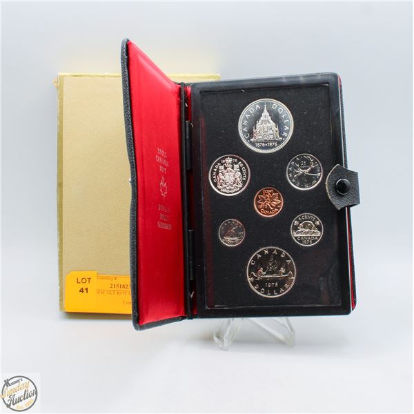 1976 PROOF SET ROYAL CANADIAN MINT