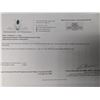 Image 2 : 14K WHITE GOLD 3.58G MOISSANITE 2CT RING SIZE 6