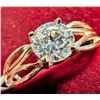 Image 1 : 10K YELLOW GOLD 1.56G LAB DIAMOND 0.6CT RING