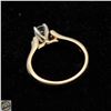 Image 5 : LADIES 14K YLW/WHT GOLD DIAMOND SOLITAIRE RING