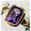 Image 1 : SILVER AMETHYST 1CT RING