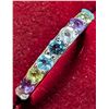 Image 1 : SILVER GENUINE MULTI COLOR GEMSTONE RING