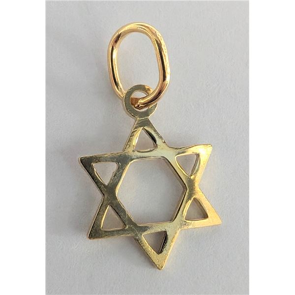 14K YELLOW GOLD 0.37G PENDANT
