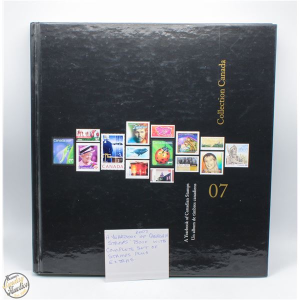 YEARBOOK OF CANADIAN STAMPS COMPLETE SET OF STAMPS