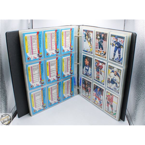 BINDER ALL OPC HOCKEY APPROX 495 CARDS