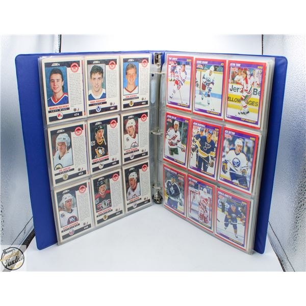 BINDER ALL NHL TOP PROSPECTS APPROX 144 CARDS
