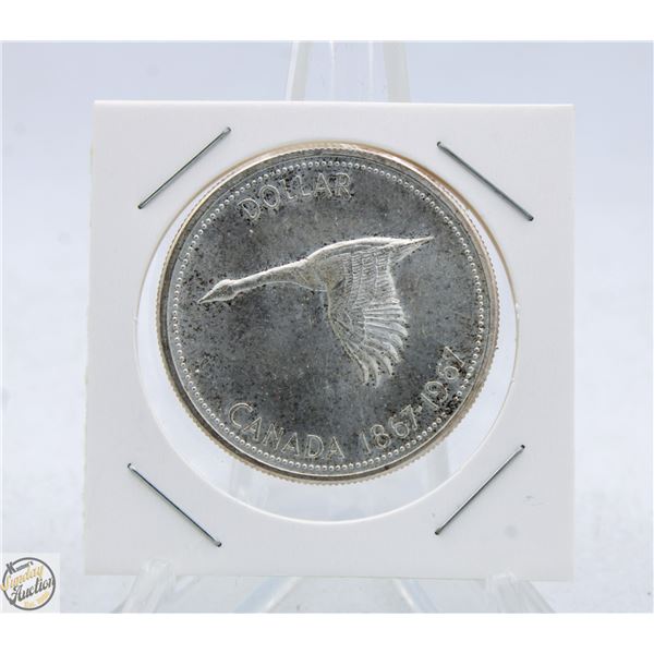 CANADIAN DOLLAR COIN 1867 - 1967