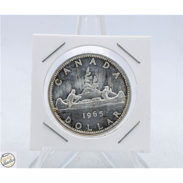 CANADIAN DOLLAR COIN 1965