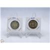 Image 1 : CANADIAN 50 CENT PIECES 1955 & 1966