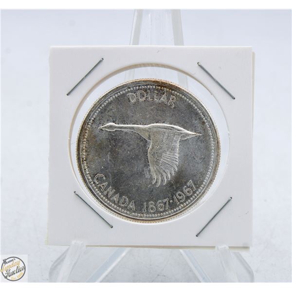 CANADIAN DOLLAR COIN 1867 - 1967
