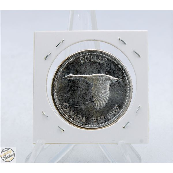 CANADIAN DOLLAR COIN 1867 - 1967