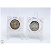 Image 1 : CANADIAN 50 CENT PIECES 1957 & 1966